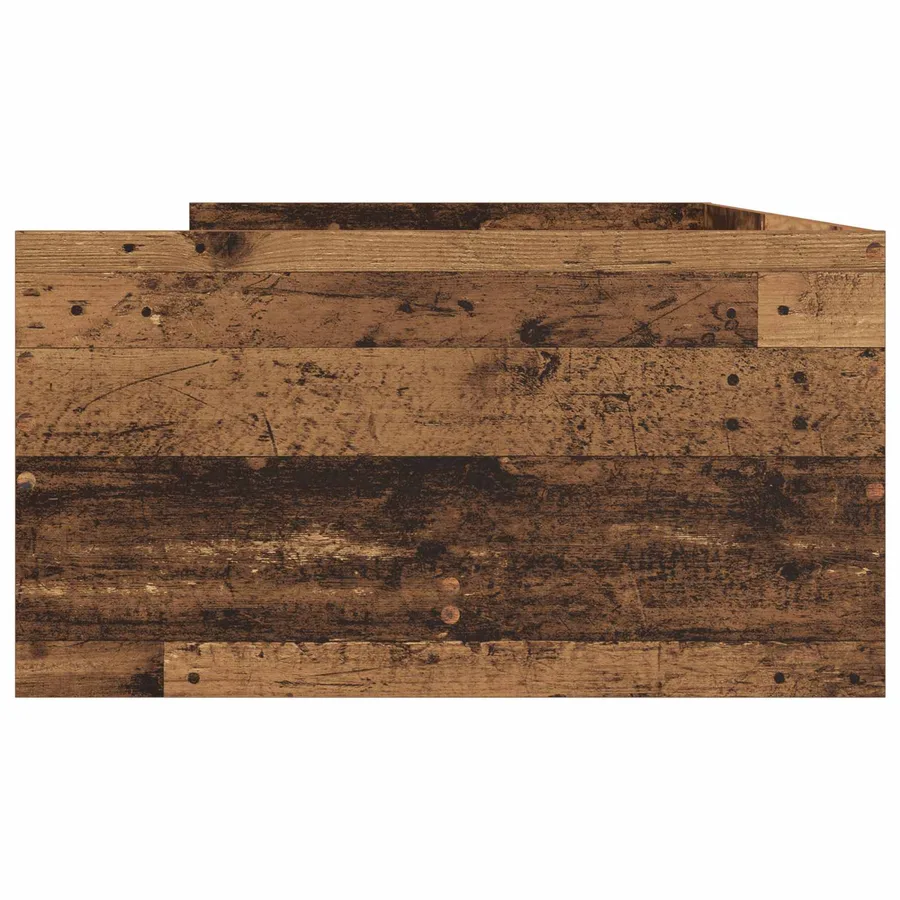 Cadre de lit avec rangement Bois ancien 80 x 200 cm - 4