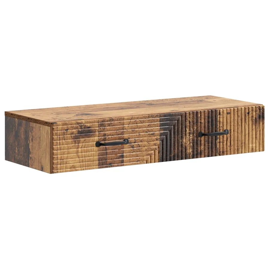 Table d'appoint murale Bois ancien 87,5 x 34,5 x 17 cm - 2
