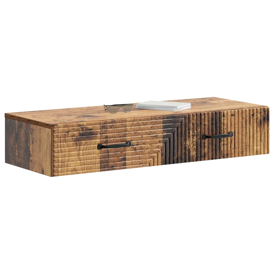 Table d'appoint murale Bois ancien 87,5 x 34,5 x 17 cm - 3