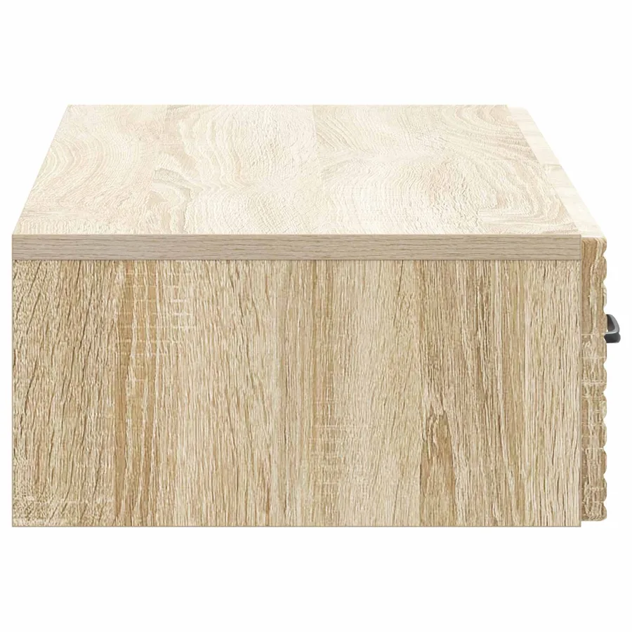 Table d'appoint murale Chêne Sonoma 87,5 x 34,5 x 17 cm - 6