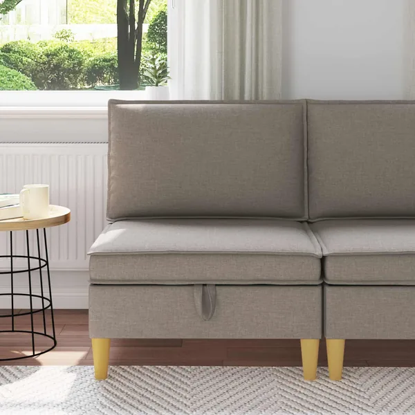 Sofa avec rangement Tissu