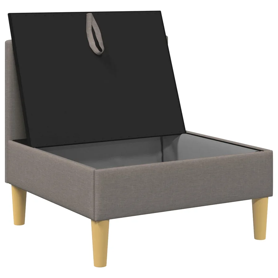 Sofa avec rangement Tissu - 4