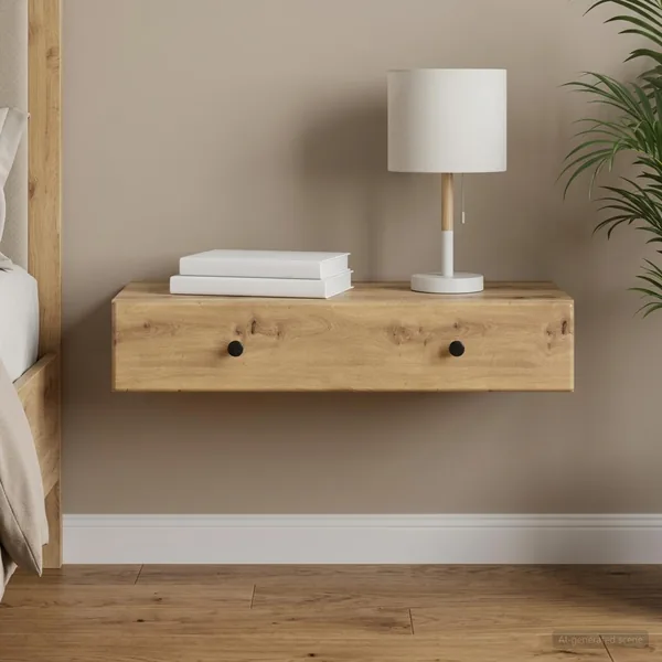 Table d'appoint murale 87,5 x 34,5 x 17 cm Bois d'ingénierie