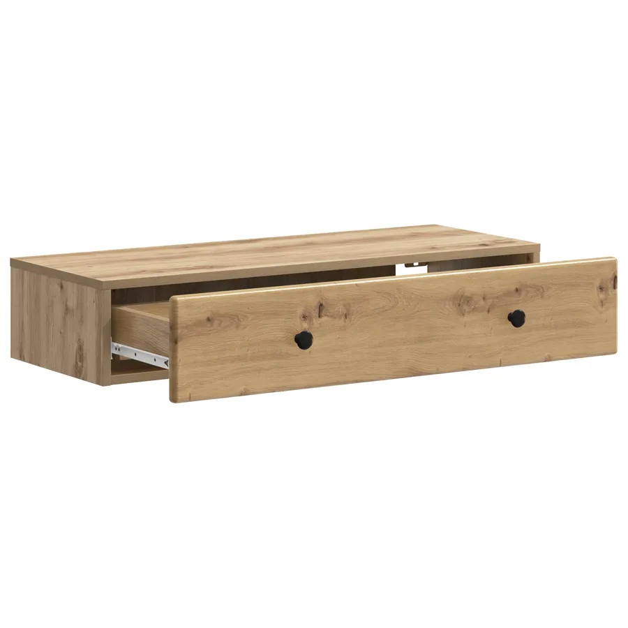 Table d'appoint murale 87,5 x 34,5 x 17 cm Bois d'ingénierie - 4