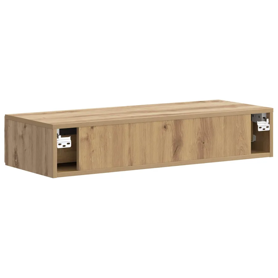 Table d'appoint murale 87,5 x 34,5 x 17 cm Bois d'ingénierie - 7