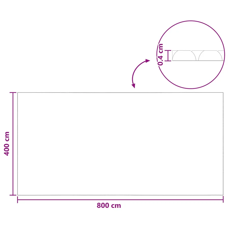 Couverture de piscine solaire de haute qualité - 8