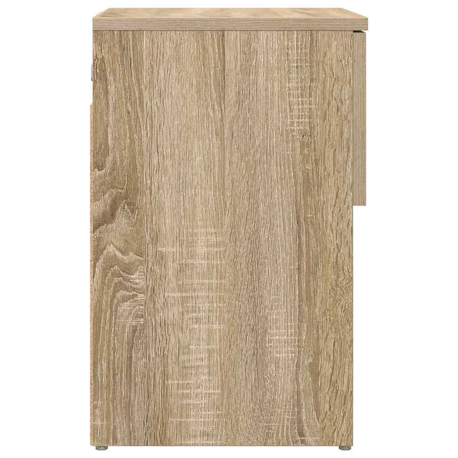 Armoire de lit Chêne Sonoma 29 x 31,5 x 49 cm Bois d'ingénierie - 7
