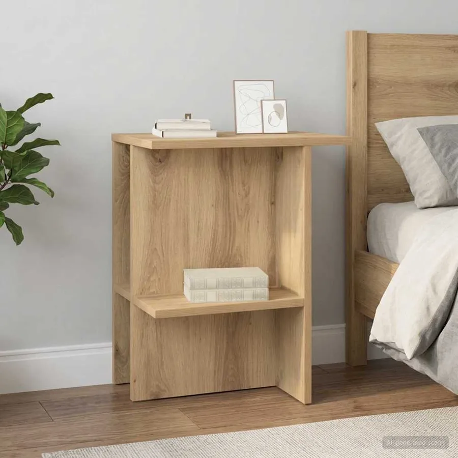 Table basse 2 pcs Chêne artisanal 40 x 30 x 49 cm - 4