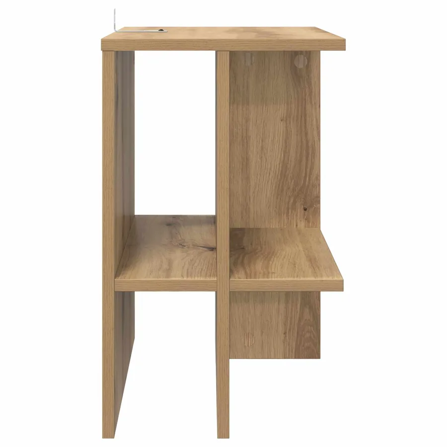 Table basse 2 pcs Chêne artisanal 40 x 30 x 49 cm - 7
