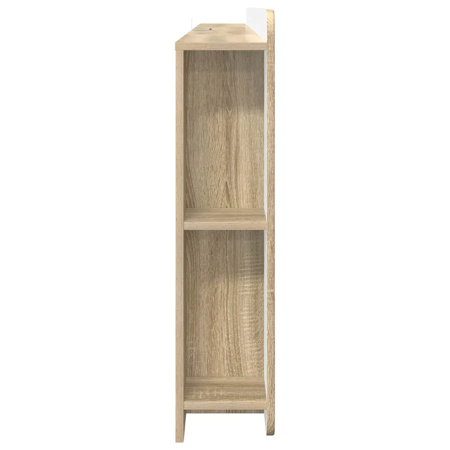 Cabinet de Tête de Lit Chêne Sonoma Bois d'ingénierie - 6