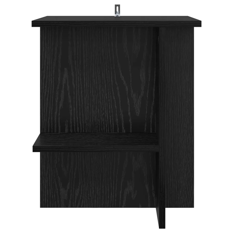 Table basse Chêne noir 40 x 30 x 49 cm Bois d'ingénierie - 4