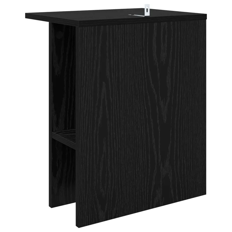 Table basse Chêne noir 40 x 30 x 49 cm Bois d'ingénierie - 6