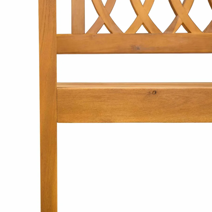 Chaises de jardin 6 pcs Naturel Bois d'Acacia Massif - 7