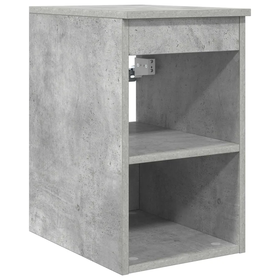 Ensemble de mobilier de salle de bain 5 pcs Gris béton - 6
