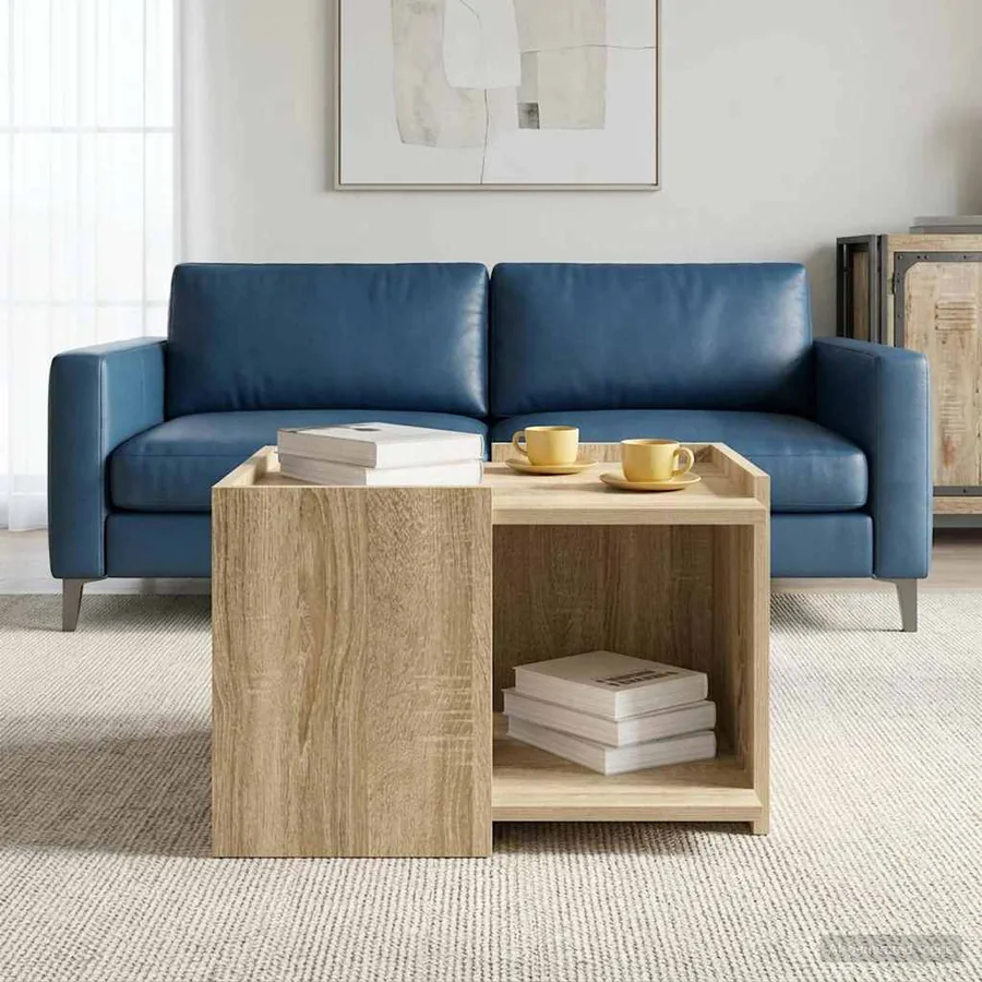 Table basse Chêne Sonoma 50,5 x 50 x 33 cm Bois d'ingénierie