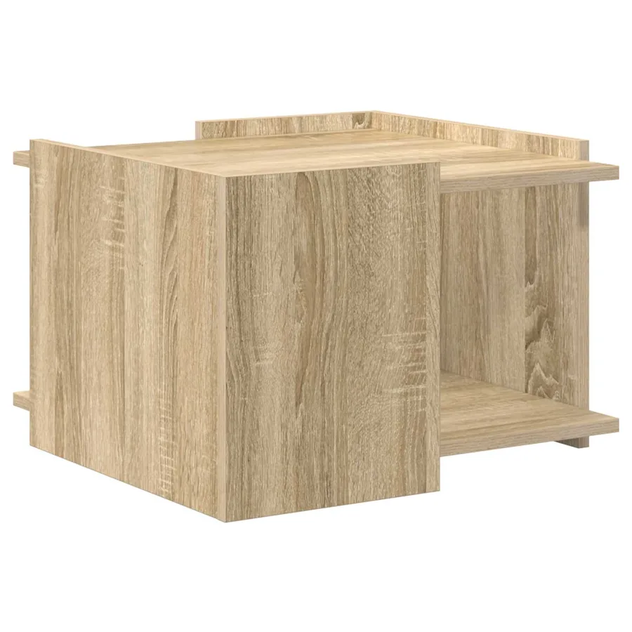 Table basse Chêne Sonoma 50,5 x 50 x 33 cm Bois d'ingénierie - 2
