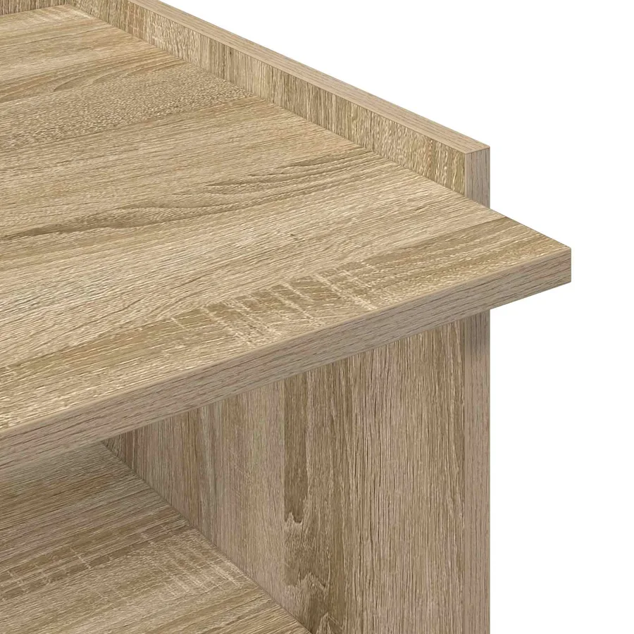 Table basse Chêne Sonoma 50,5 x 50 x 33 cm Bois d'ingénierie - 8