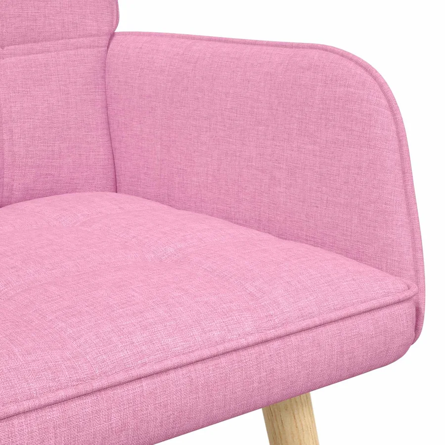 Sofa 2 places Rose 115 x 61 x 87 cm Tissu - 7