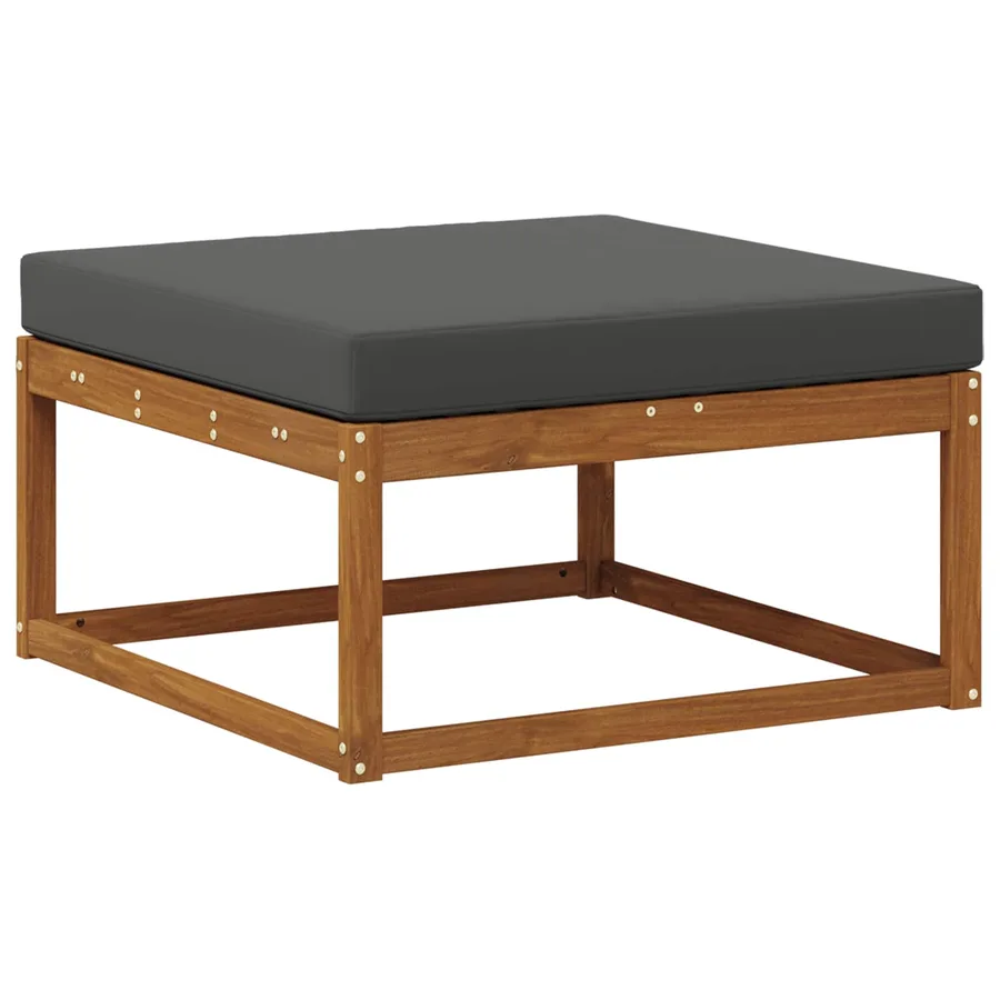 Ensemble de canapés d'extérieur 4 pcs Naturel et Anthracite - 4