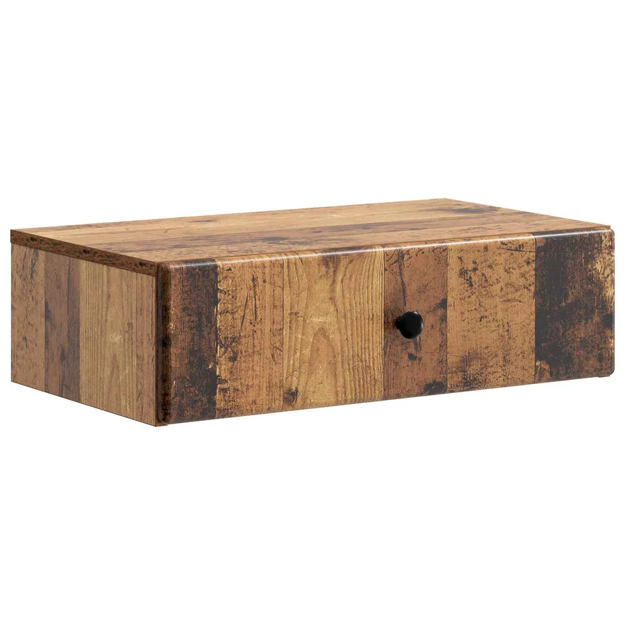 Table d'appoint murale Bois ancien 59 x 34,5 x 17 cm - 2