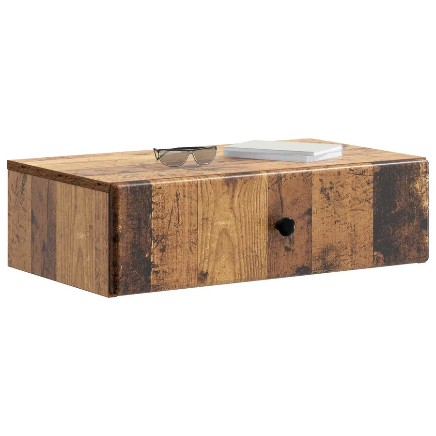 Table d'appoint murale Bois ancien 59 x 34,5 x 17 cm - 3
