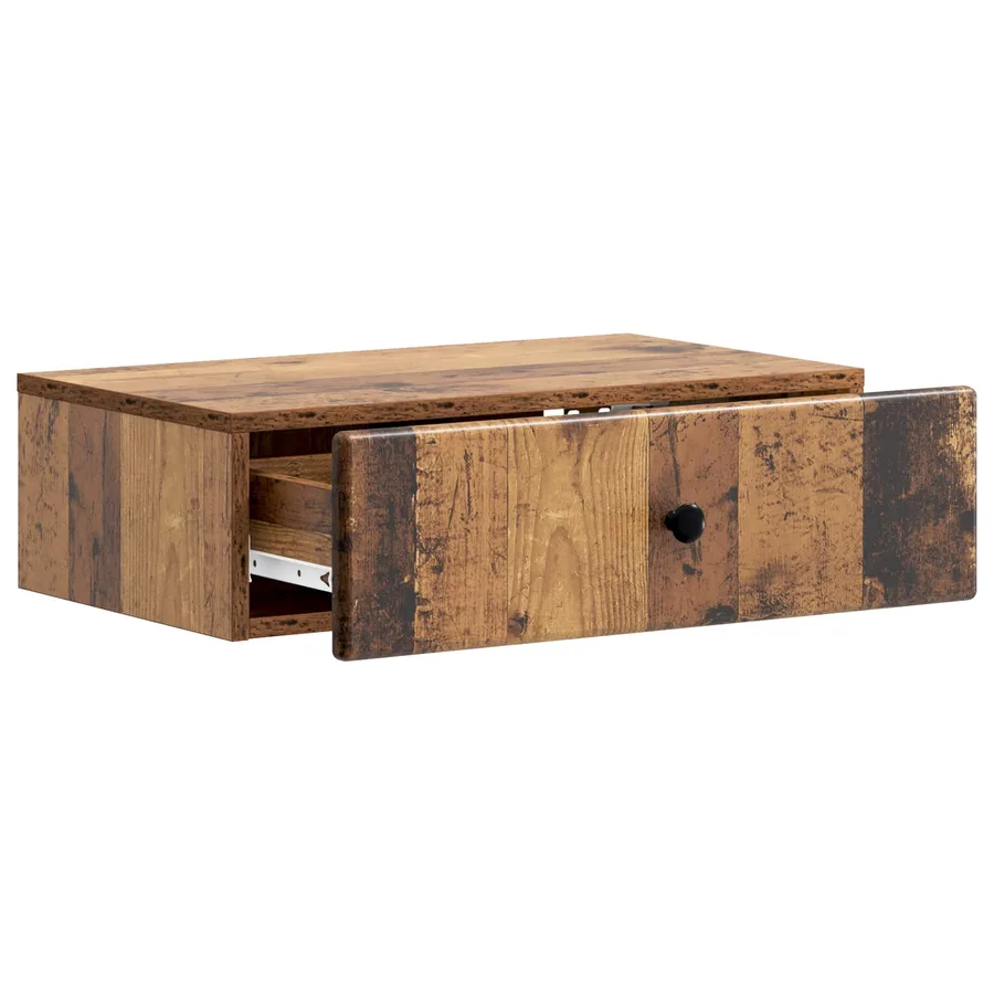 Table d'appoint murale Bois ancien 59 x 34,5 x 17 cm - 4