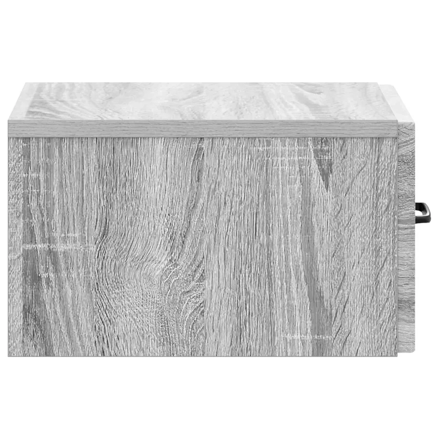 Table d'appoint murale Sonoma gris 59 x 34,5 x 17 cm - 6