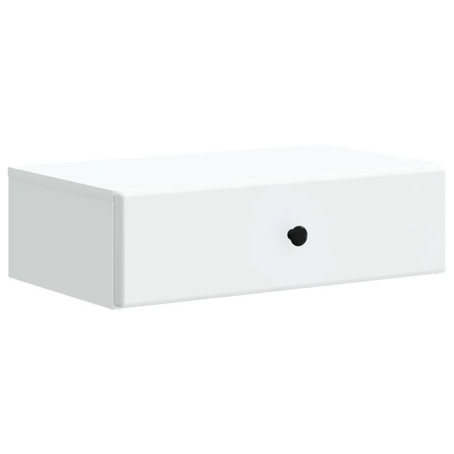 Table d'appoint murale Blanc 59 x 34,5 x 17 cm - 2