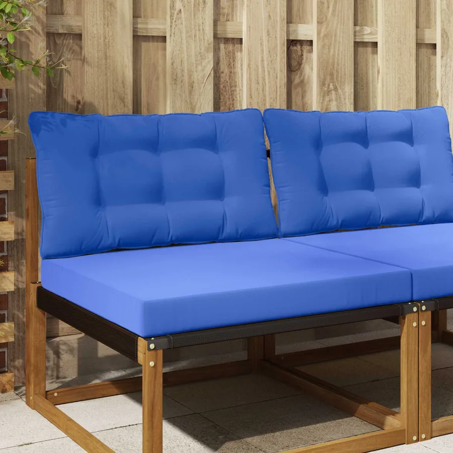 Coussin de canapé d'extérieur Polyester Bleu royal