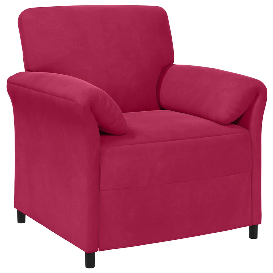Canapé 1 place Bordeaux 88 x 83 x 95 cm Velours - 2