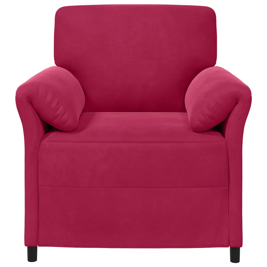 Canapé 1 place Bordeaux 88 x 83 x 95 cm Velours - 3