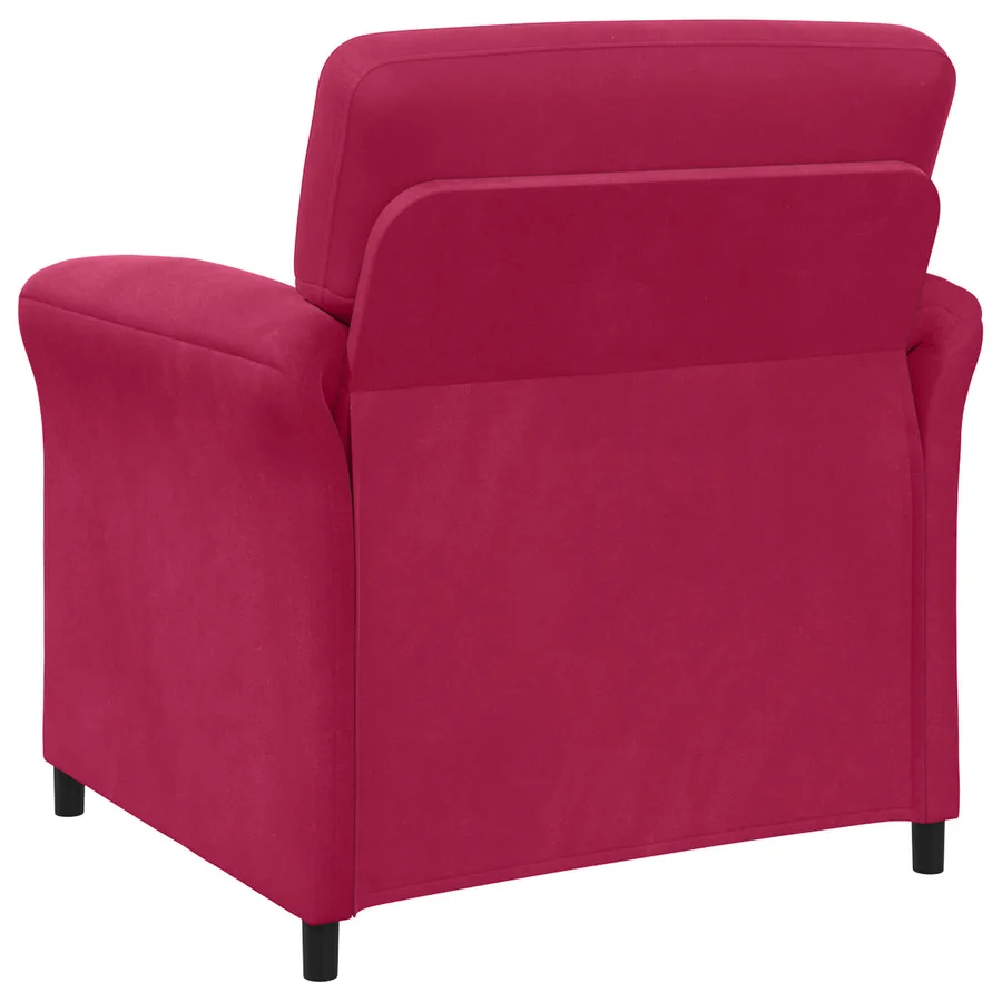 Canapé 1 place Bordeaux 88 x 83 x 95 cm Velours - 5