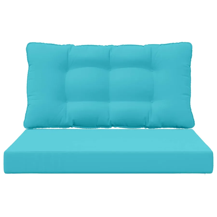Coussin de canapé d'extérieur Polyester Turquoise - 6