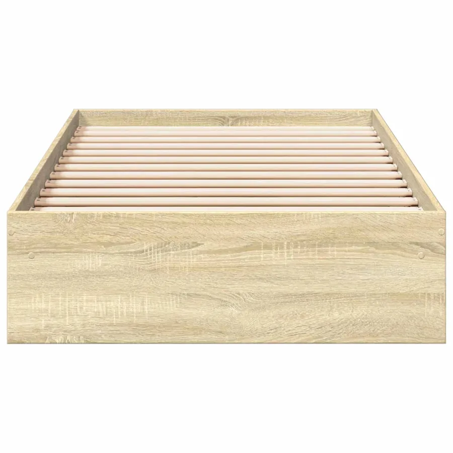 Cadre de lit avec rangement Chêne Sonoma 80 x 200 cm - 4