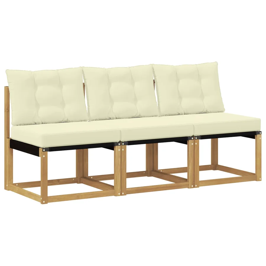 3 Pièce Sofa de milieu extérieur - 2