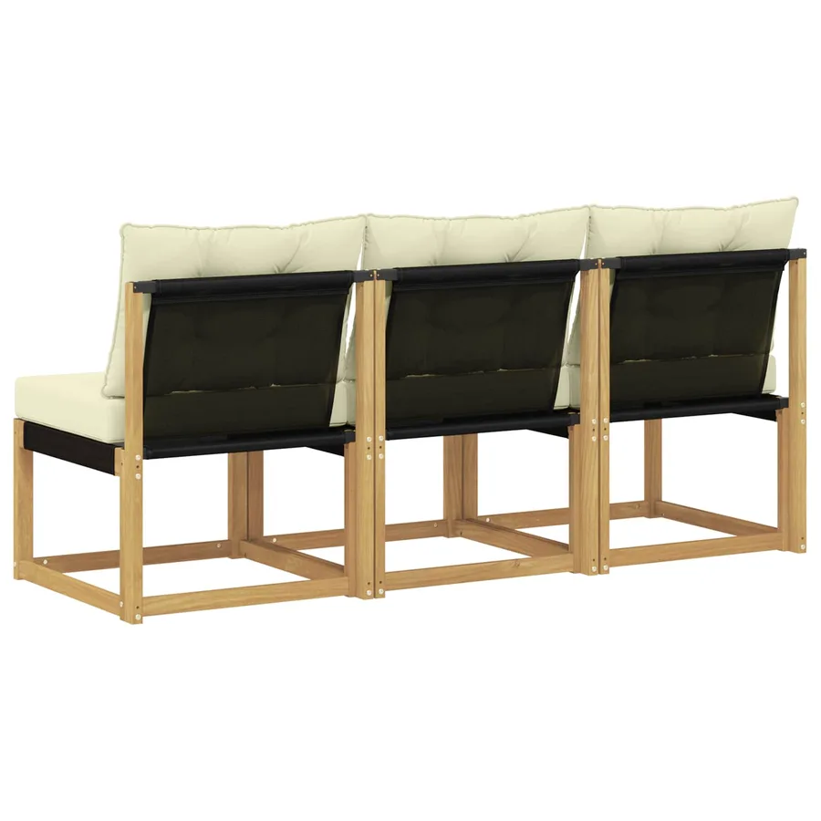 3 Pièce Sofa de milieu extérieur - 6
