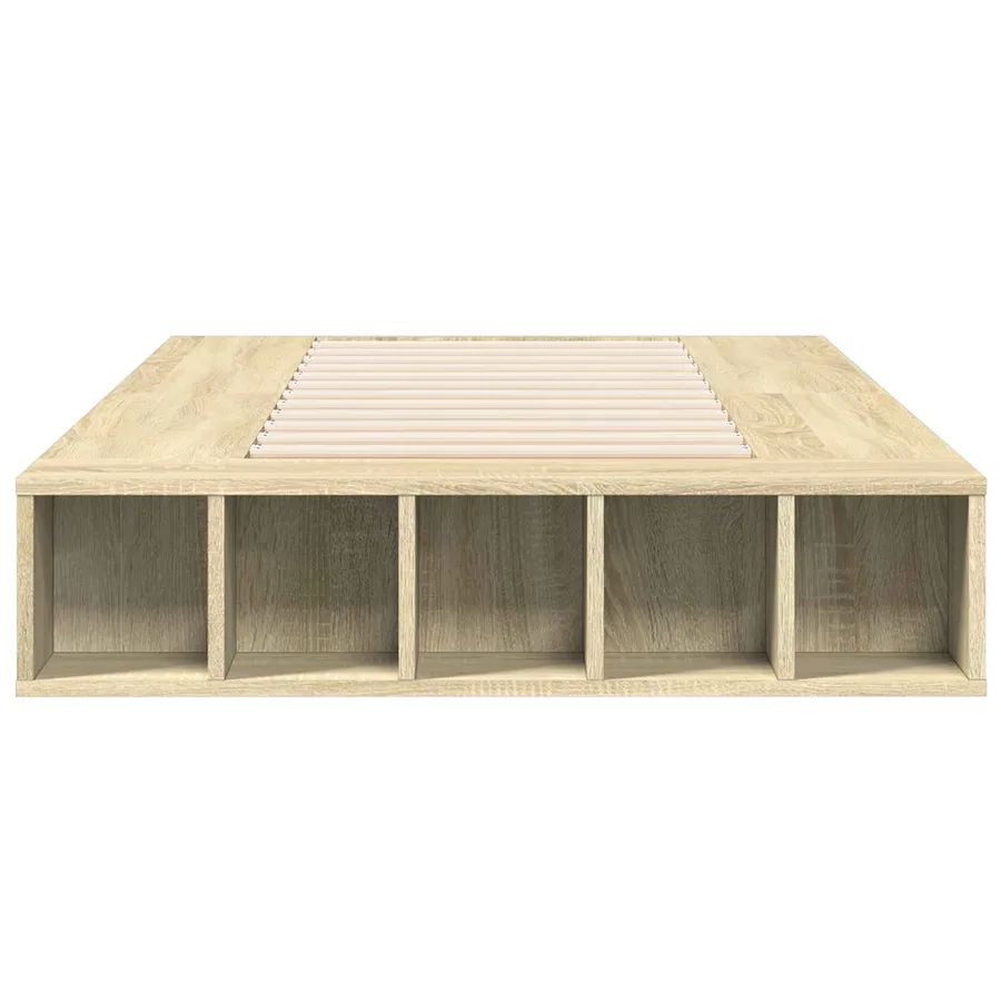 Cadre de lit avec rangement Chêne Sonoma 80 x 200 cm - 4