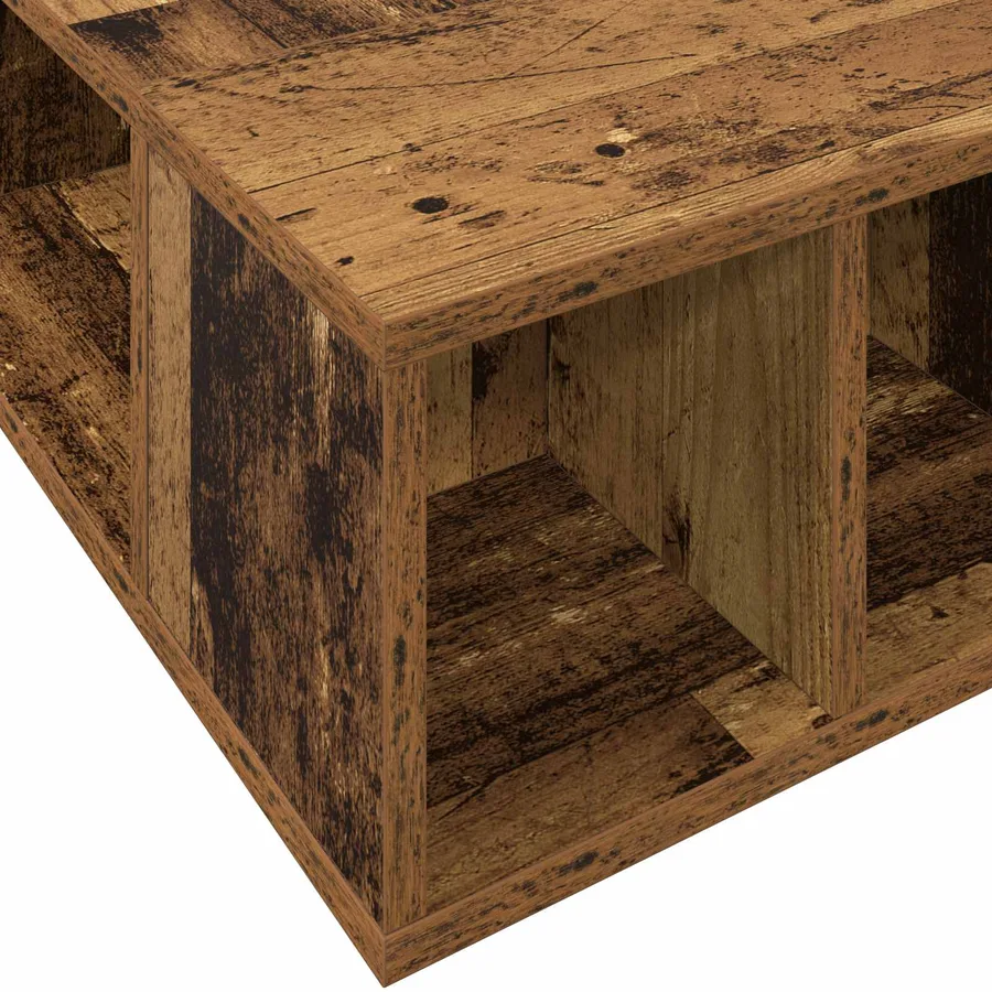 Cadre de lit avec rangement Bois ancien 80 x 200 cm - 6