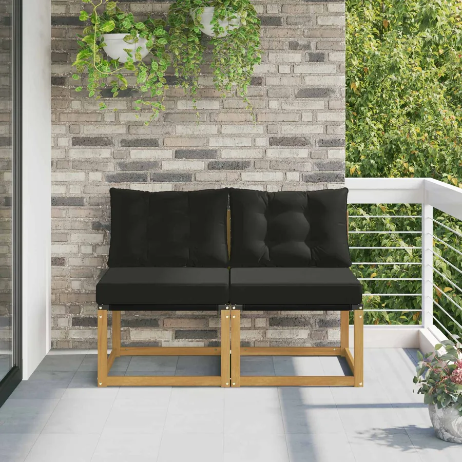 2 Pièce Sofa de milieu extérieur