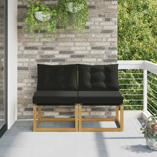 2 Pièce Sofa de milieu extérieur