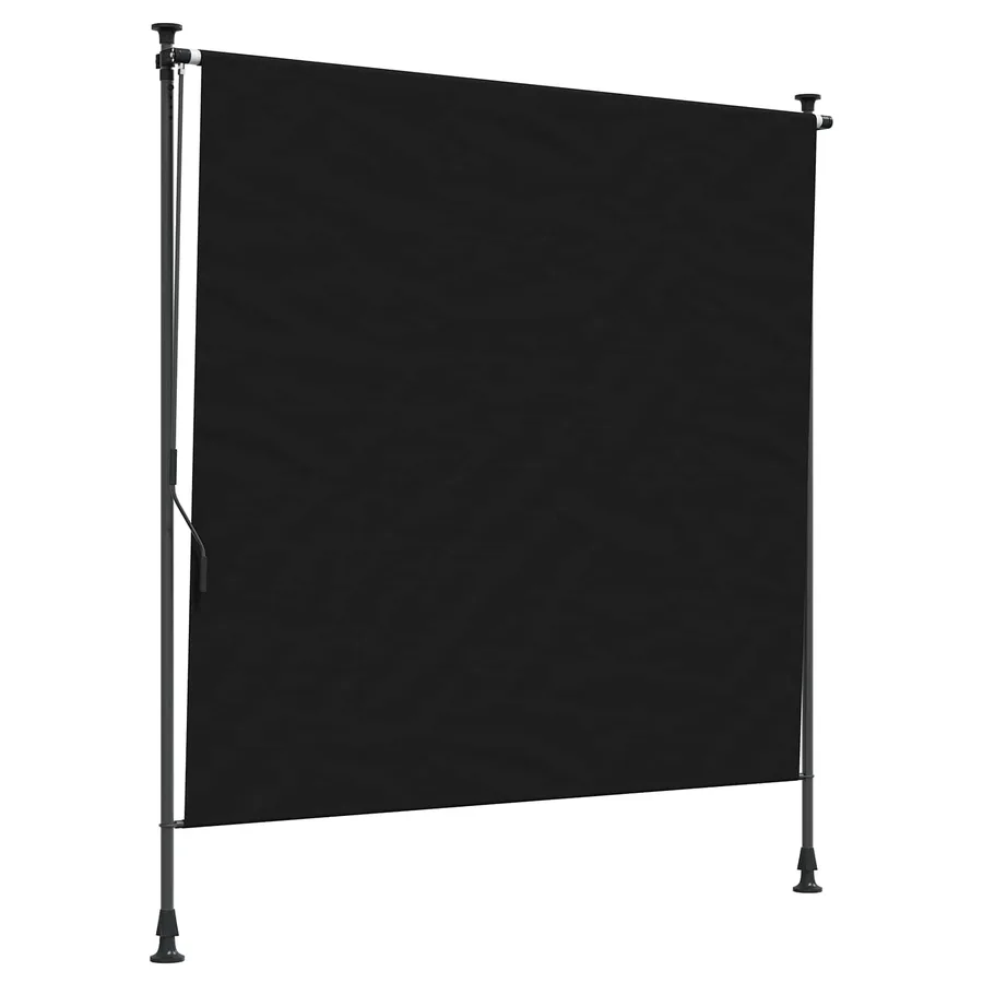 Store Roulant Extérieur Noir 100 x 270 cm - 2