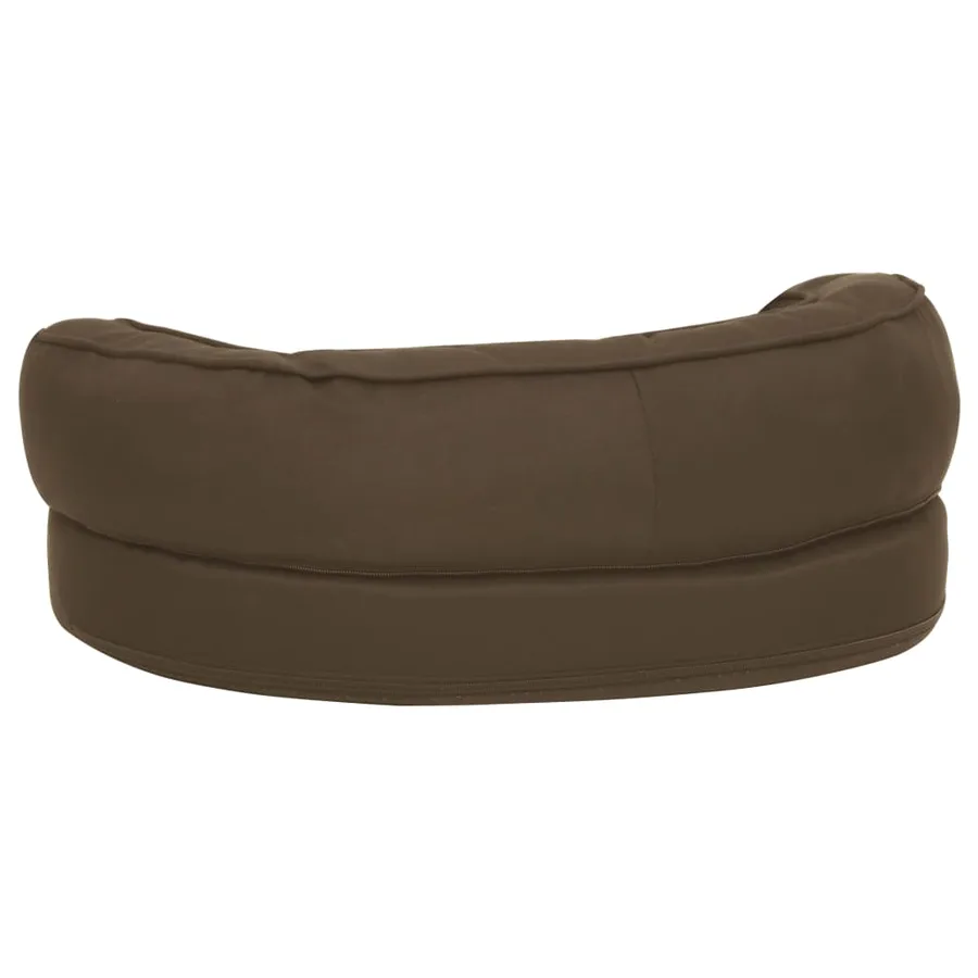 Matelas de lit ergonomique pour chien 60x42 cm Aspect de lin - 5