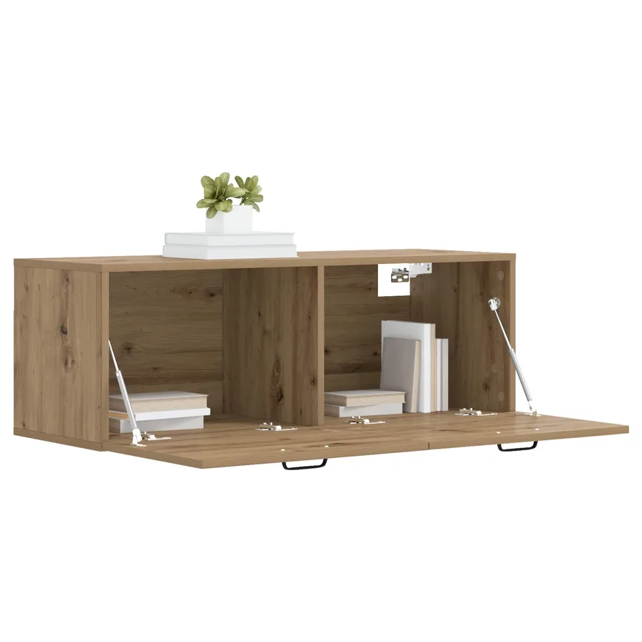 Meuble mural 100 x 36,5 x 35 cm Bois d'ingénierie - 2