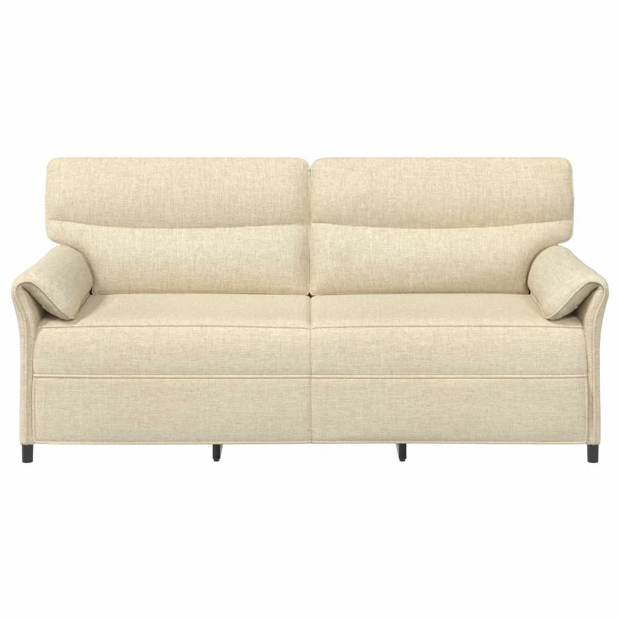 Canapé 100% polyester, cadre en métal, MDF, Contreplaqué - 3