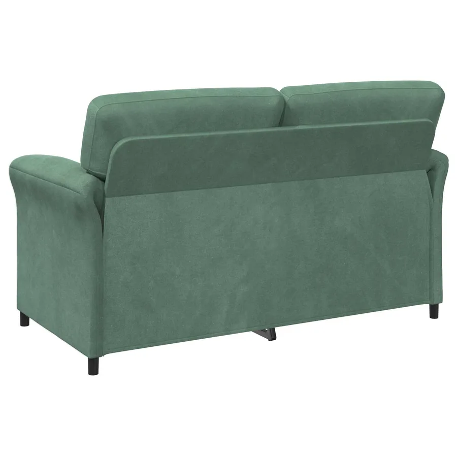 Sofa 2 places Vert Mer 158 x 83 x 95 cm Velours - 5
