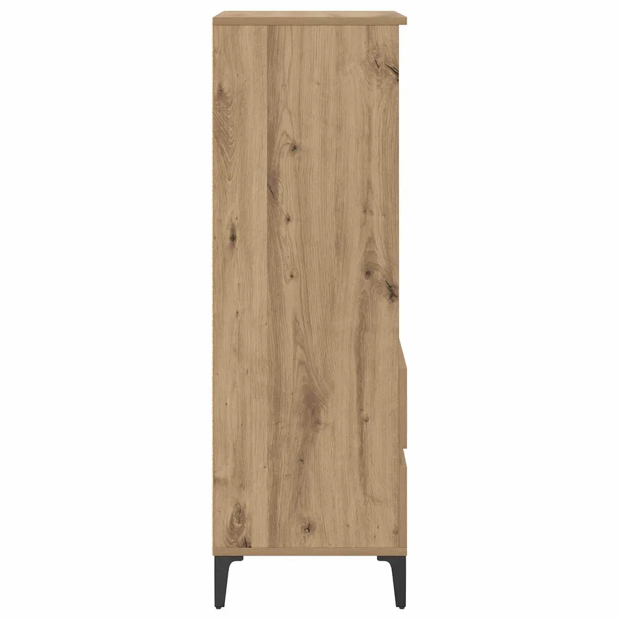 Haut Armoire Chêne artisanal 40 x 36 x 110 cm Bois d'ingénierie - 7