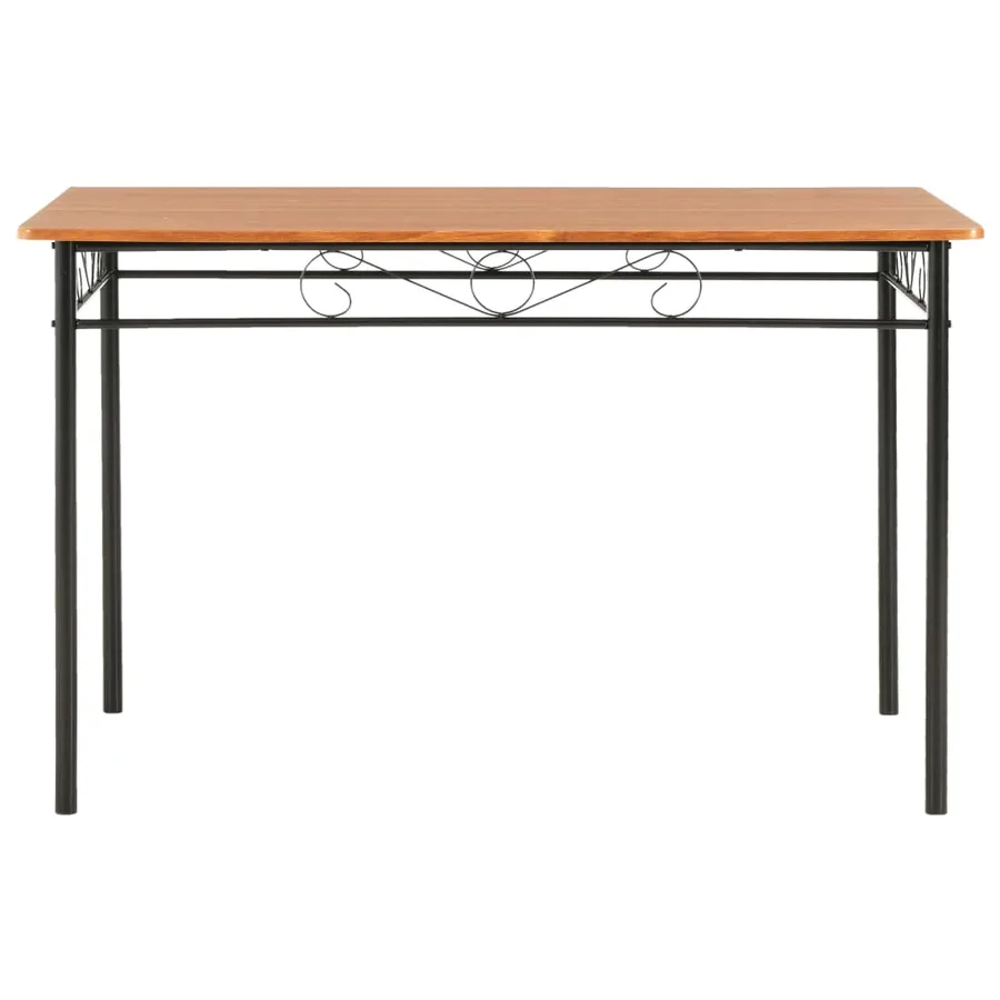 Table à manger Marron 120x70x75 cm MDF - 2