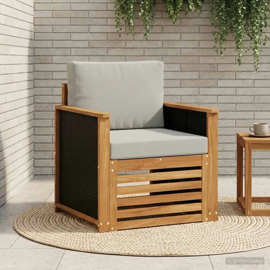 Sofa de milieu extérieur Naturel