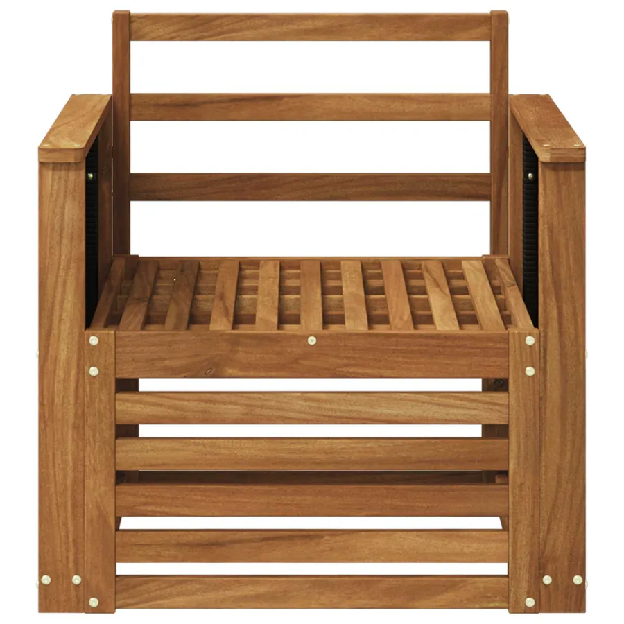 Sofa de milieu extérieur Naturel - 3