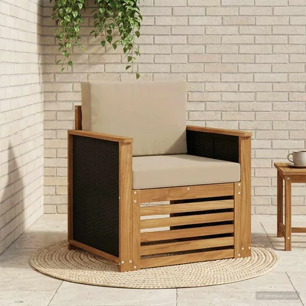 Sofa de milieu extérieur Naturel